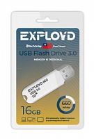 EXPLOYD EX-16GB-660-White USB 3.0 USB флэш-накопитель
