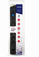 SMARTBUY (SBSP-50K-Pro) - 6 роз х 5,0 м - черный Сетевой фильтр