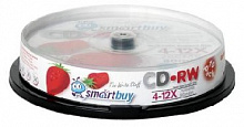 SMARTBUY (SB000038) CD-RW 80MIN 4-12X CB-10 Оптический диск