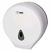 GFMARK 915 Контейнер для туалетной бумаги-барабан ПРЕМИУМ пластиковый БЕЛЫЙ с глазком с ключем (Д271 Контейнер для туалетной бумаги