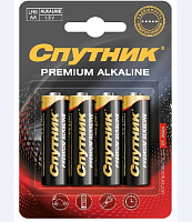 СПУТНИК R6/4В PREMIUM ALKALINE Элементы питания