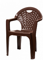 АЛЬТЕРНАТИВА М8020 кресло (коричневый) Мебель из пластика