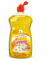 CLEAN&GREEN CG8157 Greeny Light 1000 мл. Ромашка Средство для мытья посуды