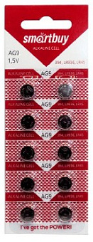SMARTBUY (SBBB-AG9-10B) AG9-10B Элементы питания SMARTBUY (SBBB-AG9-10B) AG9-10B
