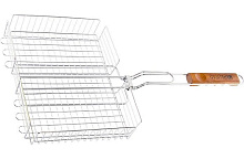 PALISAD Решетка гриль 260х320х65мм объемная хромир.69554 Решетка д/гриля