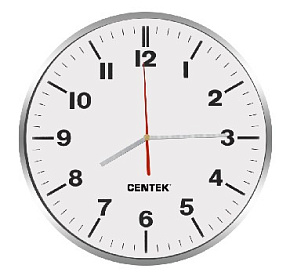 CENTEK СТ-7100 White Часы