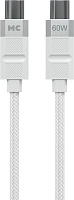 MORE CHOICE (4620202554963) K87aa USB 3.0A PD 60W для Type-C Type-C - 1 м , белый Кабель