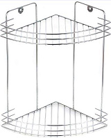 РЫЖИЙ КОТ Полка угловая двухъярусная W2672С-2 (005393) Полка угловая