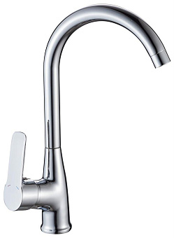 GOTA ROCIO G043310-GOTA Merida Смеситель д/кухни шар. с высоким изливом, креп.гайка d35 Смеситель