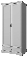 АНРЭКС VALENCIA Шкаф 2DG1S. Цвет СЕРЫЙ (3 уп.) Модульная мебель АНРЭКС VALENCIA Шкаф 2DG1S. Цвет СЕРЫЙ (3 уп.)