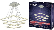 RITTER 51646 4 LUCIDO 284Вт/2700К+6400К белый Люстра потолочная