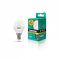 CAMELION (13565) LED10-G45/830/E14/10Вт Лампа свтодиодная