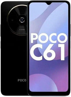 XIAOMI Poco C61 4/128Gb Black (60846) Смартфон