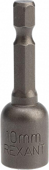 KRANZ (KR-92-0402-1) Ключ-насадка магнитная 1/4 10х48 мм (1 шт./уп.) ключ-насадка