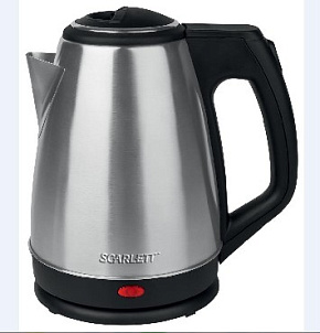 SCARLETT SC-EK21S25 нерж. сталь 1,5л Чайник электрический