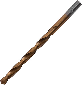 MATRIX Сверло по металлу, 5 мм, HSS, нитридтитановое покрытие, цилиндрический хвостовик//