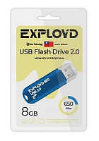 EXPLOYD EX-8GB-650-Blue USB флэш-накопитель
