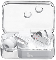 AKSBERRY (6972969386836) B21 Crystal TWS, белый Наушники