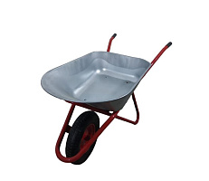 LWI Тачка одноколесная строительная 110л Тачка