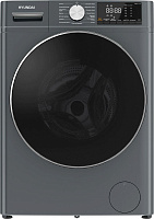 HYUNDAI WFD8401 макс.:8кг (с сушкой) темно-серый Стиральная машина
