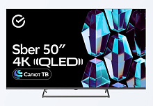 SBER SDX 50UQ5231T SMART TV QLED безрамочный Телевизор