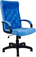 ЯРКРЕСЛА Кресло Кр82 ТГ ПЛАСТ HT46 (ткань голубая) КомпьютерноеОфисное кресло
