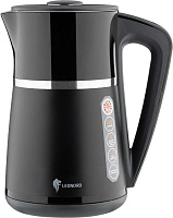 LEONORD LE-1512 black (1,7л. металл/пластик) 106188 Чайник электрический