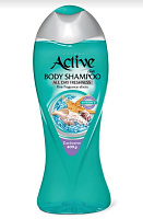 ACTIVE Гель для душа с витамином B5 "Морской" NATURAL, 400 мл. Blue (512302001) Гель для душа с витамином