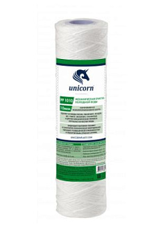 UNICORN механический из полипропиленового шнура 10 50 микрон РР 1050 Картридж