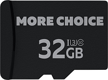 MORE CHOICE (4620202552273) 32Gb Micro-SD Class10 V10 MC32 Карта памяти