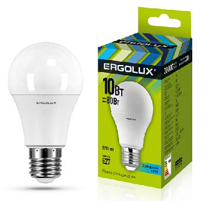 ERGOLUX (12149) LED-A60-10W-E27-4K Лампа светодиодная