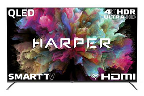 HARPER 65Q850TS QLED UHD 4K SMART TV безрамочный LED-ТЕЛЕВИЗОР