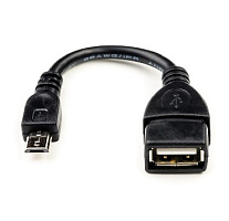 ATCOM (AT3792) USB 2.0 (AF/Micro 5P OTG) - 0.1 м (10) кабель