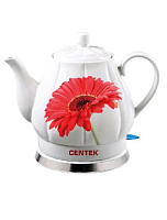 CENTEK CT-0062 white (2л, керамика) Чайник электрический