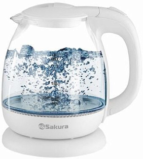 SAKURA SA-2750W 1л белый Чайник электрический SAKURA SA-2750W 1л белый
