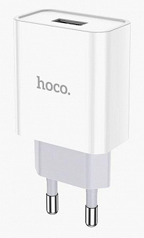 HOCO (6931474727930) СЗУ HOCO C81A Asombroso single port charger (белый) СЗУ