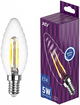REV 32492 8 TC37 5Вт E14 4000К Лампа filament