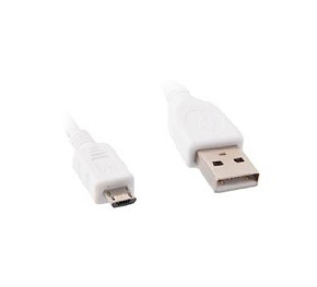 GEMBIRD/Cablexpert (11574) CCP-mUSB2-AMBM-W-0.5M AM/microBM 5P 0.5м экран белый (10) Кабель