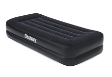 BESTWAY Кровать надувная Twin, 191 х 97 х 46 см, со встроенным электронасосом, 67401 Кровать надувная