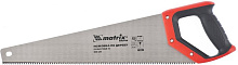 MATRIX Ножовка по дереву, 450 мм, зуб 2D, каленый крупный зуб 5-6 TPI, двухкомпонентная рукоятка Ножовка MATRIX Ножовка по дереву, 450 мм, зуб 2D, кал