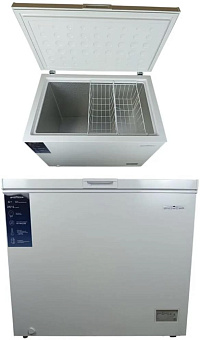 SNOWCAP CF-250 E 250л (ларь, глухая крышка) белый Морозильный ларь