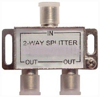 REXANT (05-6101) делитель сигнала на 2 ТВ серебро Делитель сигнала