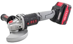 P.I.T. Шлифмашина угловая аккум. бесщёточная PWS20H-125A/1 (20В, 125мм, 7000об/мин, 1 акб, ЗУ, кейс) Углошлифовальная машина аккумуляторная P.I.T. Шли