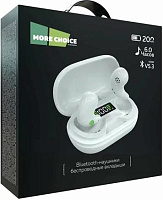 MORE CHOICE (4610196409585) BW01 TWS White Наушники