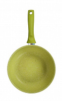 KUKMARA 241tsl а/пр литая 24см съемн/руч Trendy style lime Сковорода