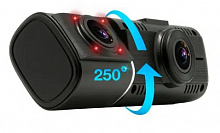 TRENDVISION PROOF PRO GPS с двумя камерами FULL HD+FULL HD Видеорегистратор