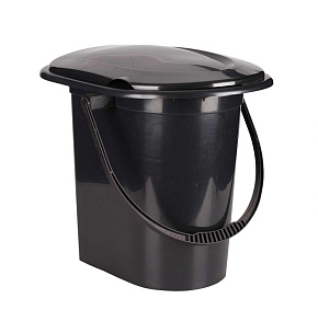 АЛЬТЕРНАТИВА М6355 Эконом 17л Ведро-туалет