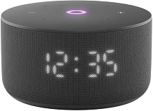 ЯНДЕКС YNDX-00027BLK Умная колонка Станция Мини 3 с Алисой на YaGPT черная Клонка