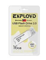 EXPLOYD EX-16GB-650-White USB флэш-накопитель