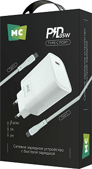 MORE CHOICE (4620202555519) NC68a 35W Type-C Type-C , White СЗУ